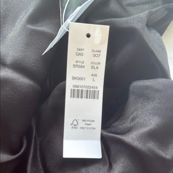 J Crew Collection Amber top in luster crepe Black - Picture 2 of 6